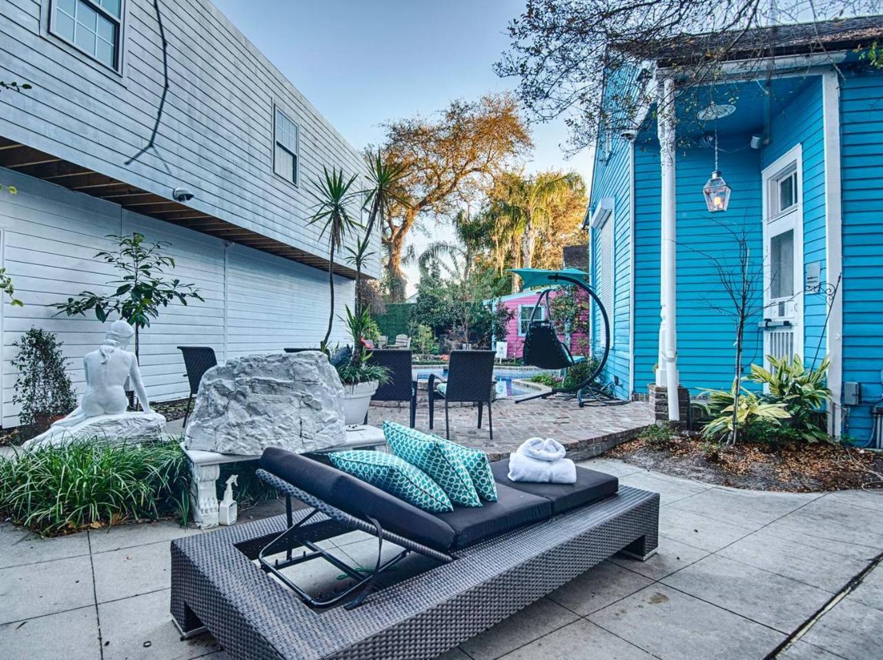 4 Bedroom - Sleeps 8! Celebrity Villa Next To Frenchman St นิวออร์ลีนส์ ภายนอก รูปภาพ